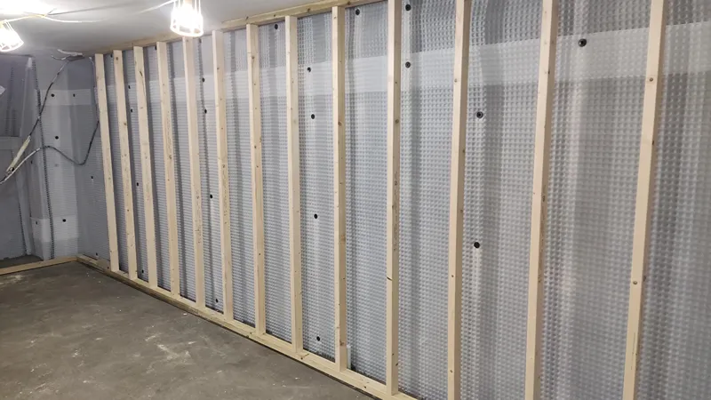 NHS Storage Facility Wall Waterproofing